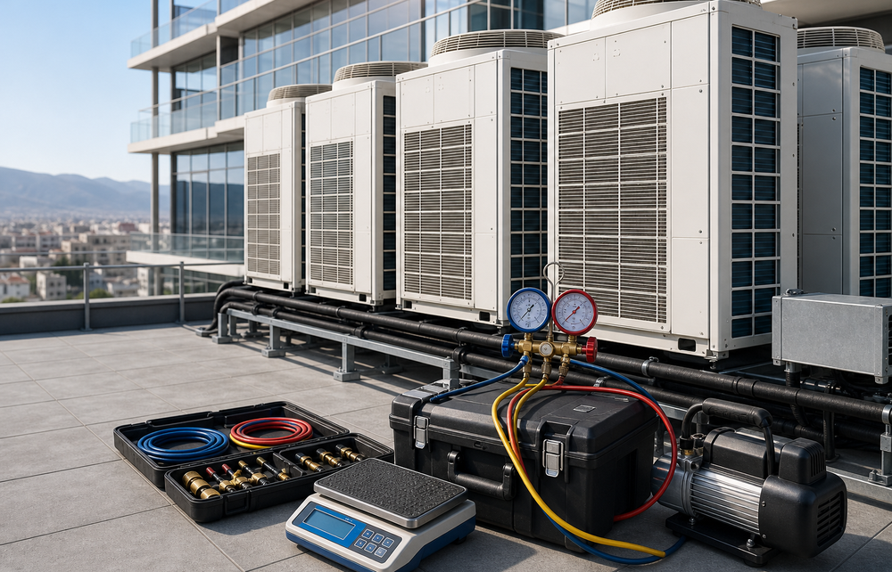 Düzce VRF klima servis servis ekipmanı