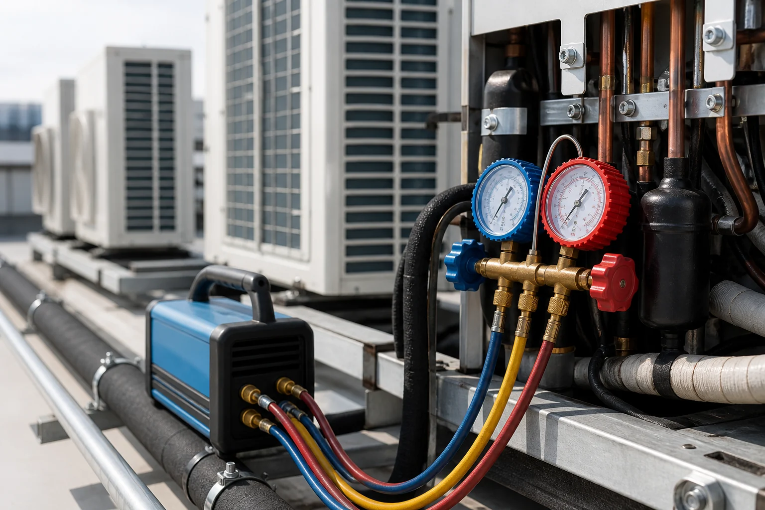 VRF Bakımında Basınç ve Devre Kontrolü